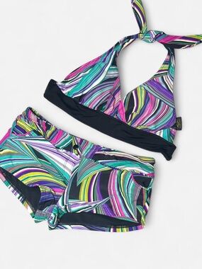 Vintage Y2K Bikini Set, Bikini Bay, Size Medium